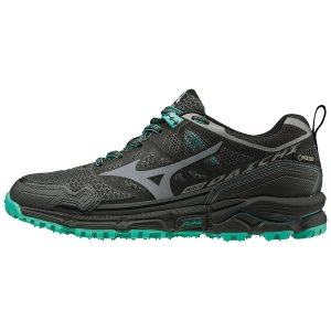 Mizuno Wave Daichi 4 GTX Παπουτσια Για Τρεξιμο Γυναικεια - Μαυρα